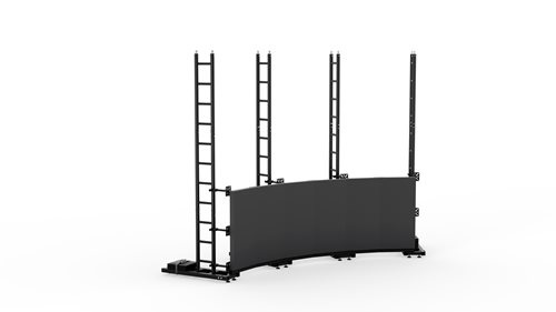 LED-wall Support Solutions _curved